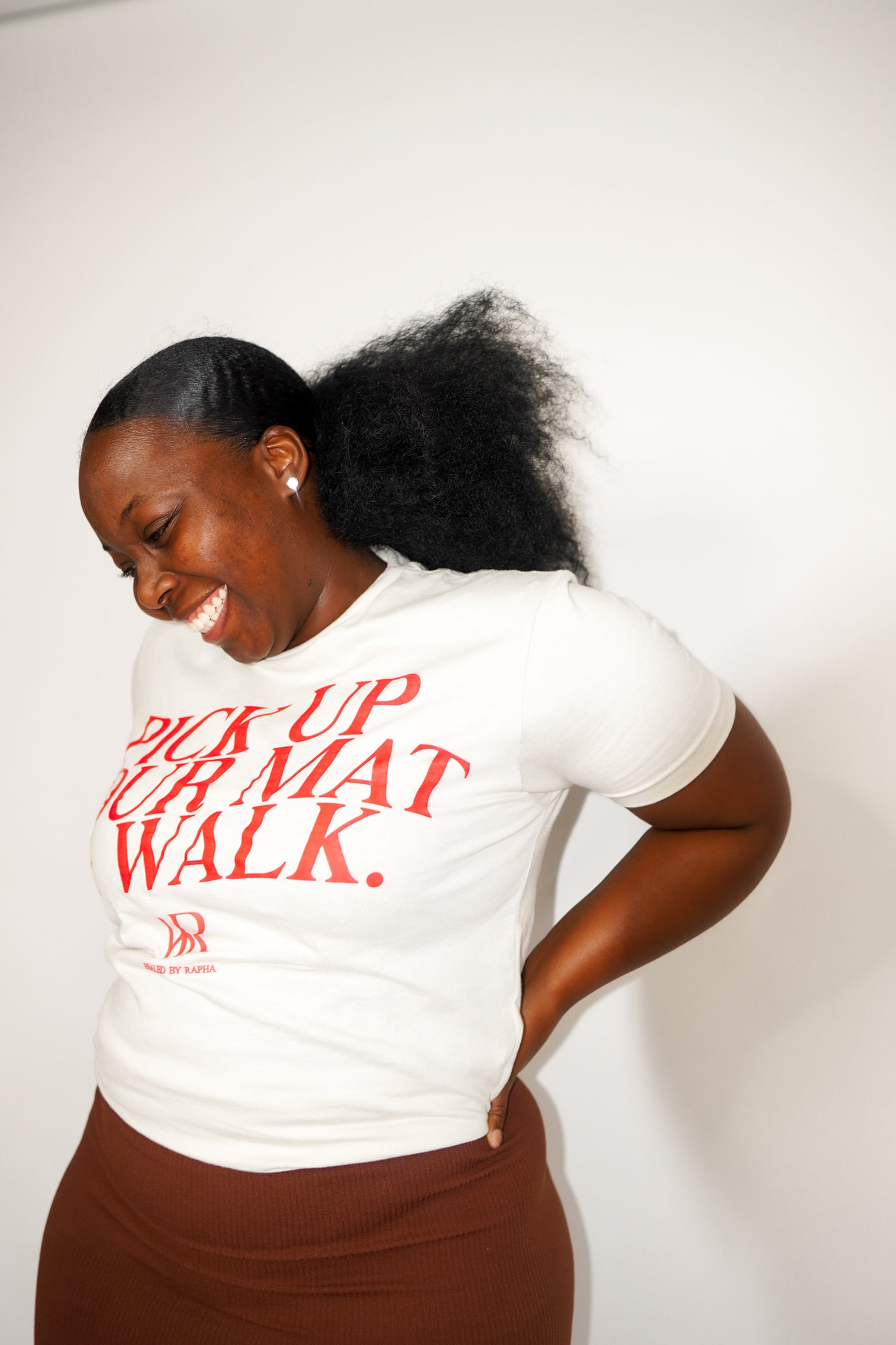 Pick Up Your Mat & Walk Tee